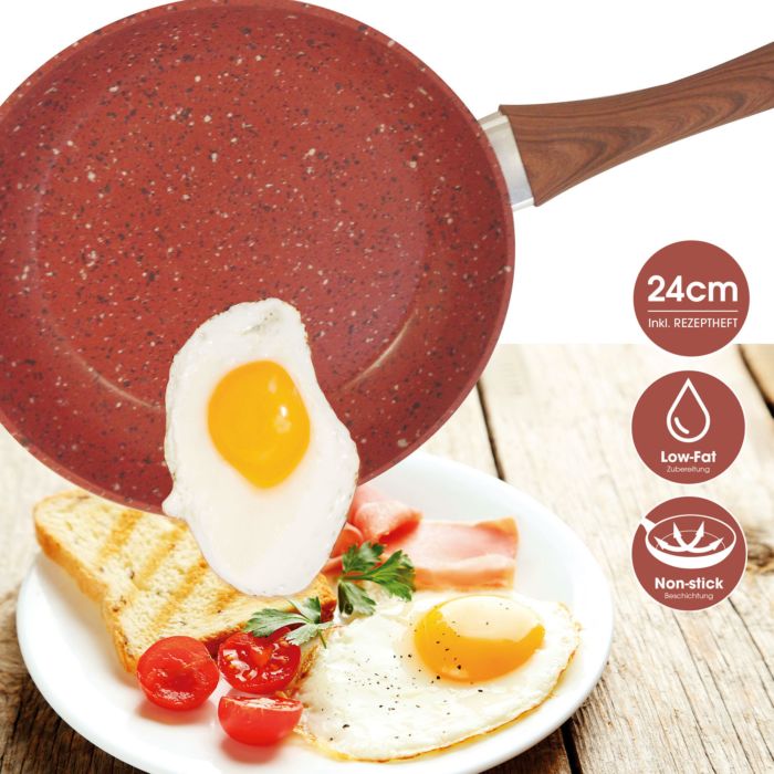 Image of Bratpfanne Livington Cooper & Stone Bratpfanne Livington Copper & Stone Pan, 24 cm bei Lehner Versand Schweiz