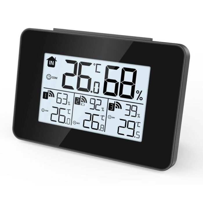 Thermo-Hygrometer mit 3 Sensoren