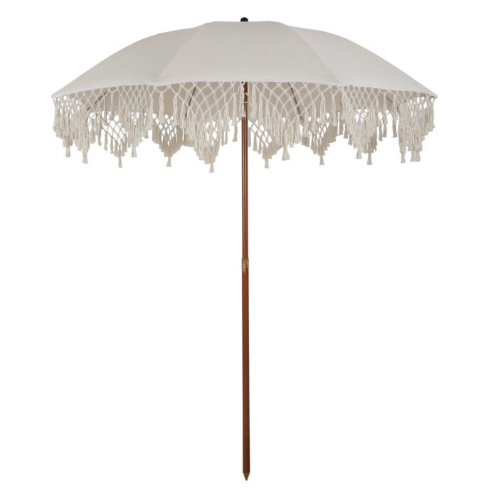 Parasol de style boho, avec franges