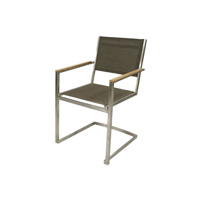 Image of Gartenstuhl Freischwinger taupe bei Lehner Versand Schweiz