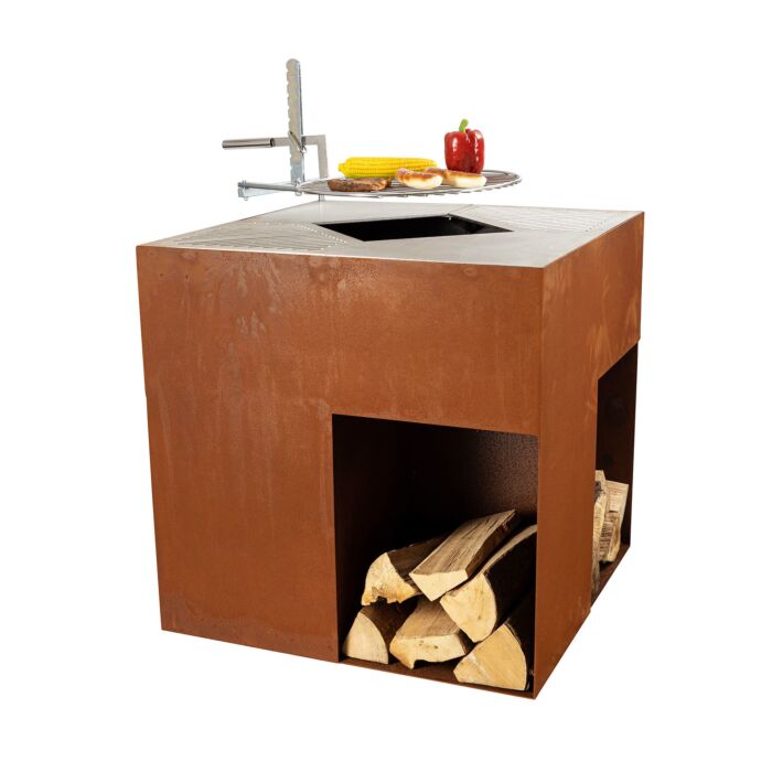 Nouvel Feuerstelle Quadro Ruggine main product photo