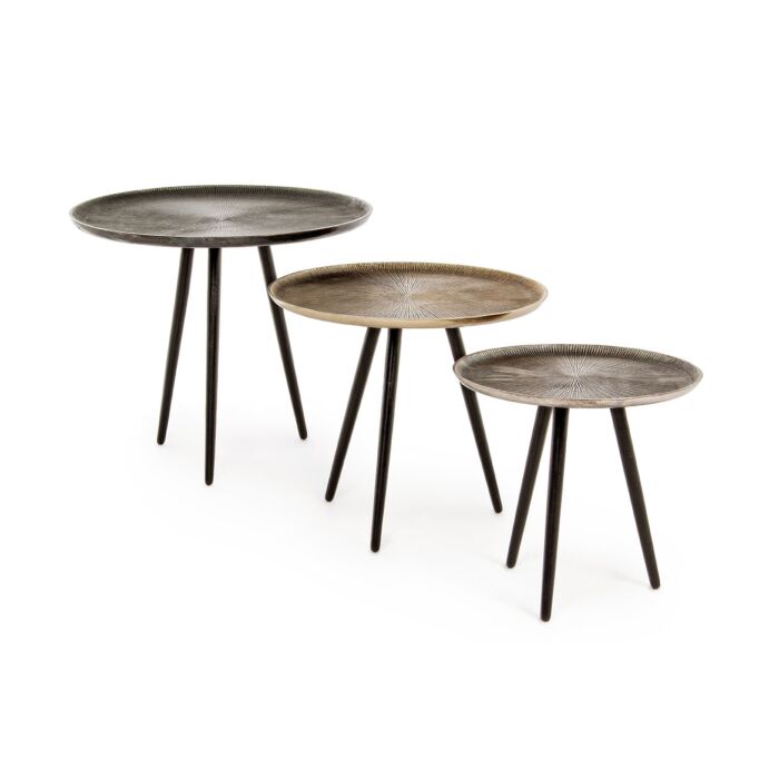 Image of Beistelltische im 3-er Set, mehrfarbig bei Lehner Versand Schweiz