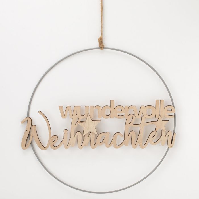Image of Deko-Aufhänger "wundervolle Weihnachten" bei Lehner Versand Schweiz