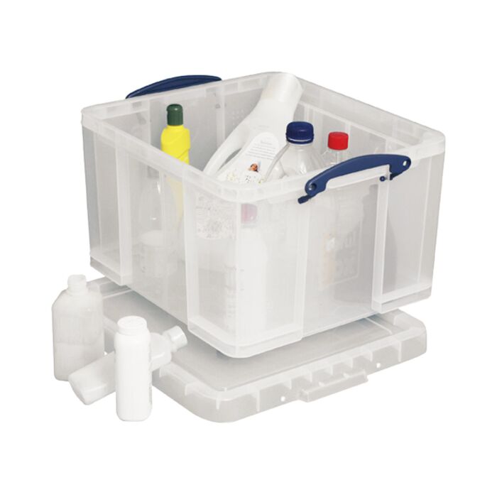 Boîte en plastique avec couvercle, 42 litres main product photo
