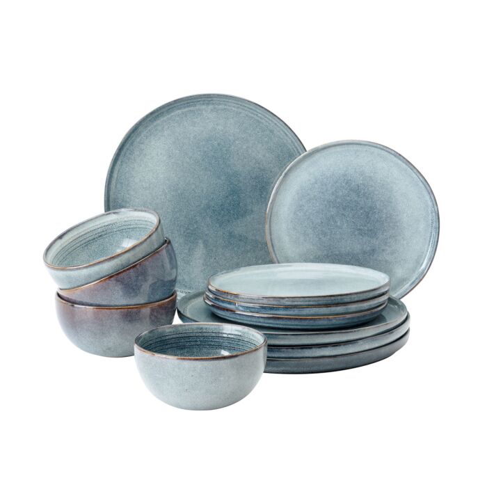 Geschirr-Set Duna 12-teilig aus Steingut main product photo