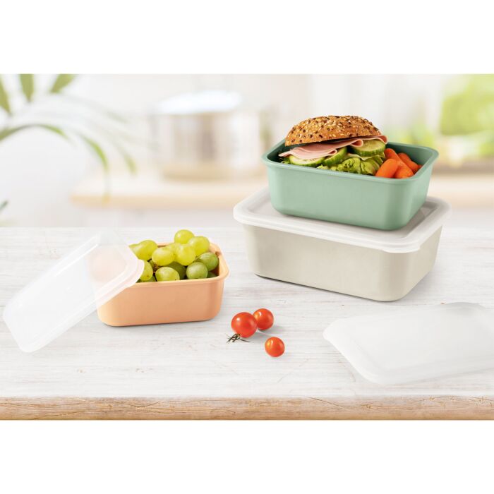 Gourmetmaxx 3er Set Frischhaltedosen aus rPET main product photo