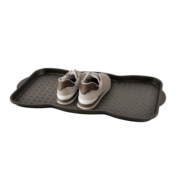 Plateau/égouttoir à chaussures en plastique main product photo