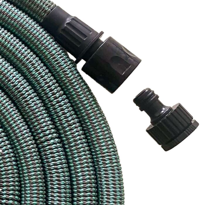 Tuyau d'arrosage extensible avec adaptateur universel