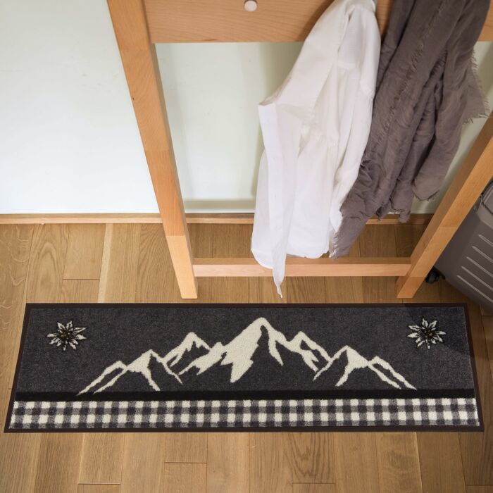 Türmatte Bergland Edelweiss anthrazit