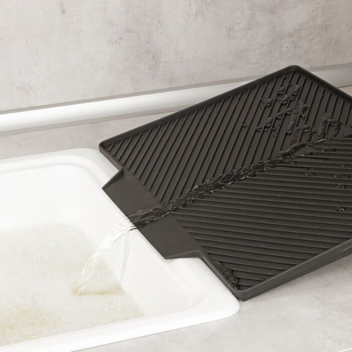Égouttoir avec tapis d'égouttage