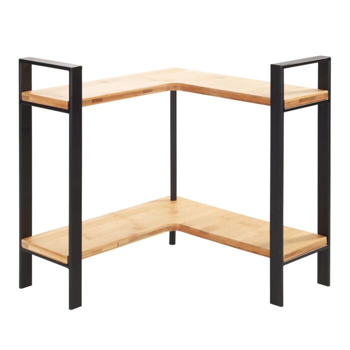 Etagère d'angle de style industriel