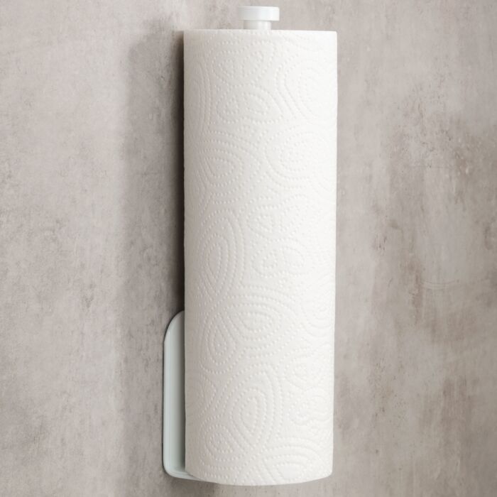 Porte-rouleau de cuisine avec pastille autocollante