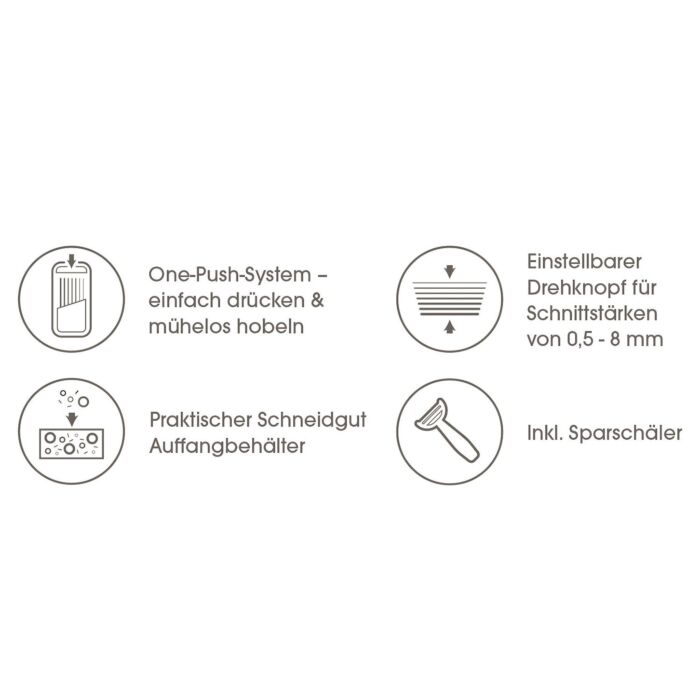 Rabot universel Livington Turbo Cut