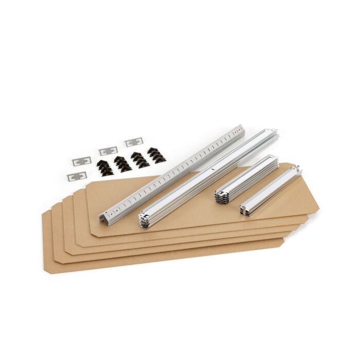 Rayonnage emboîtable pour charges lourdes