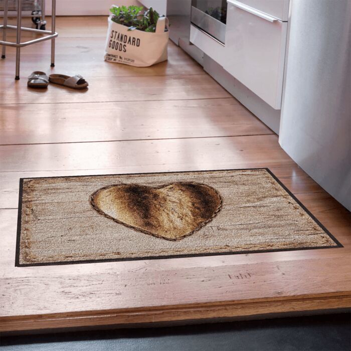 Türvorlage Chalet Heart 50x75 cm