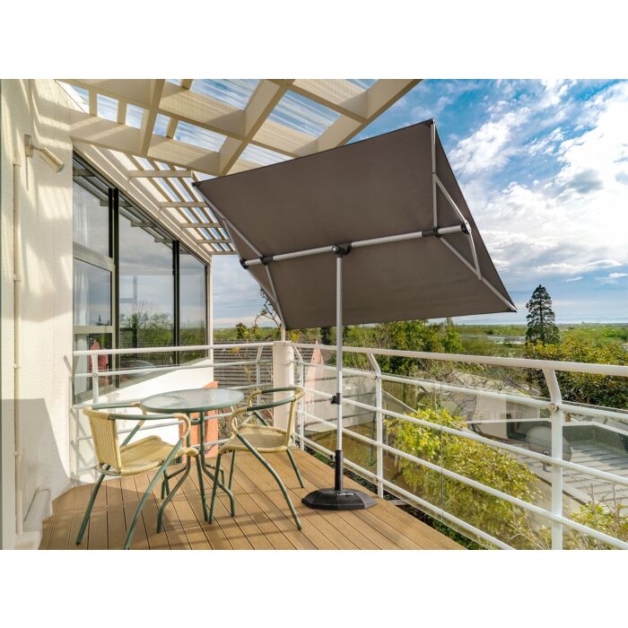 Faltbarer Sonnenschirm für Balkone