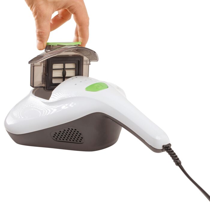 Milben-Handstaubsauger mit UV-C-Licht