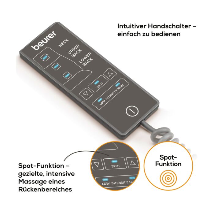 Beurer Shiatsu-Massagesitzauflage MG 330