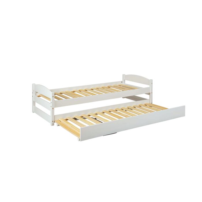 Lit gigogne en bois massif