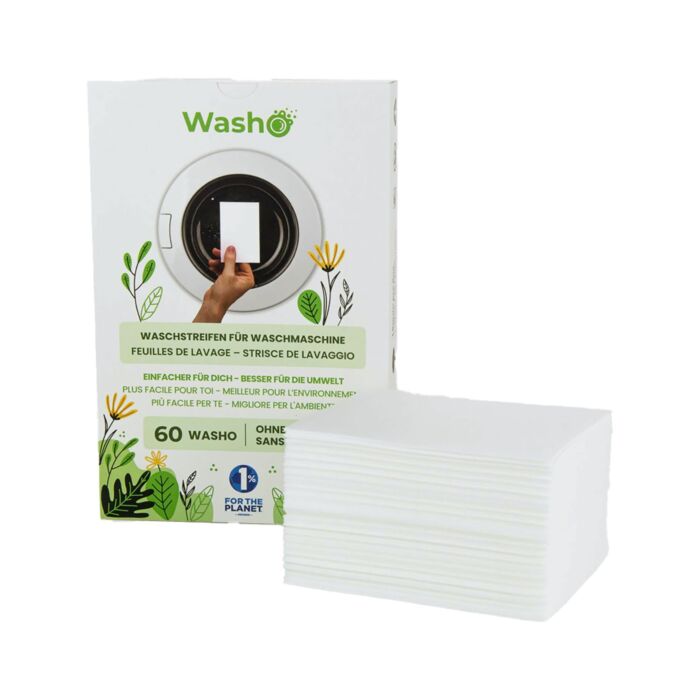 Washo Waschstreifen ohne Duft, 60 Stk main product photo