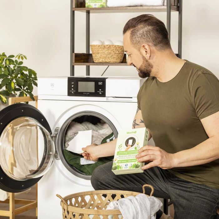 Washo Waschstreifen ohne Duft, 60 Stk