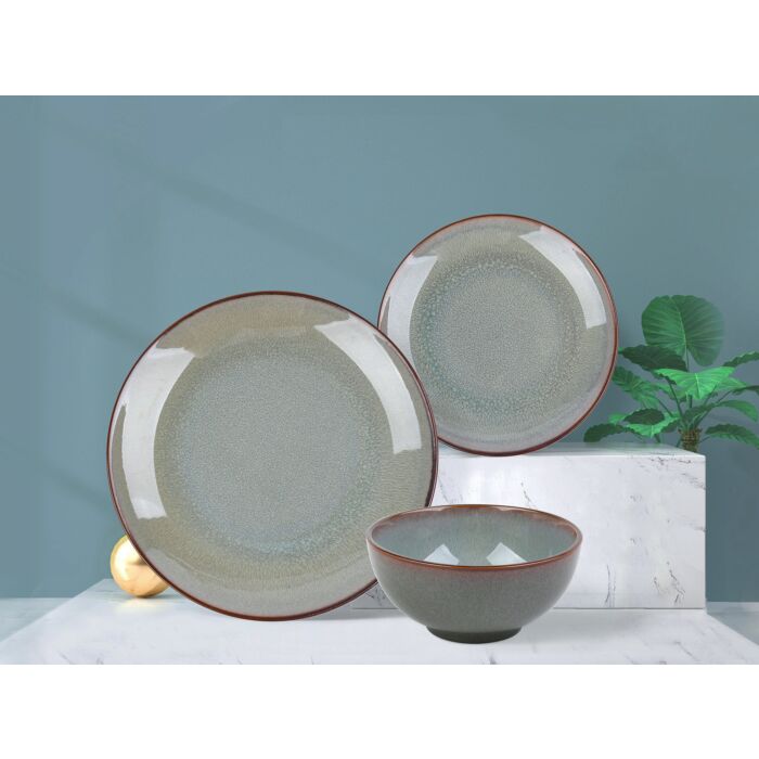 Keramik Geschirr-Set Grado, 18-teilig