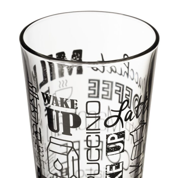 Lot de 2 verres à latte macchiato, 350 ml