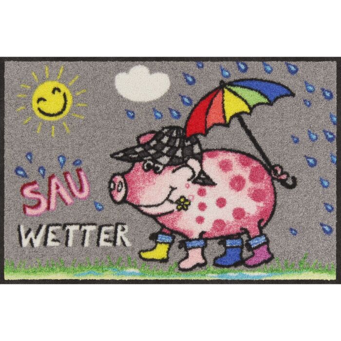 Türvorlage Sau-Wetter 50x75 cm