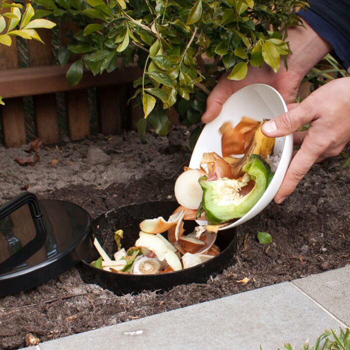 Lombricomposteur rond, pour jusqu'à 10 litres