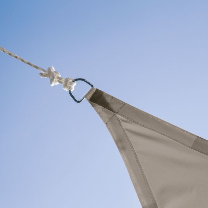 Voile d'ombrage triangualra, impperméable, 3.6m