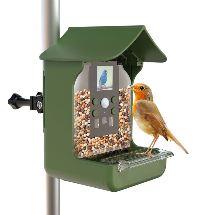 Mangeoire à oiseaux avec caméra intégrée ⋆ Lehner Versand