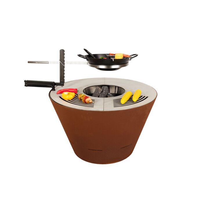 Nouvel Feuerschale mit Grillring Cono 80