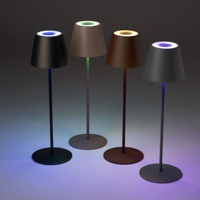 LED Tischleuchte Mia, RGB, für In- und Outdoor