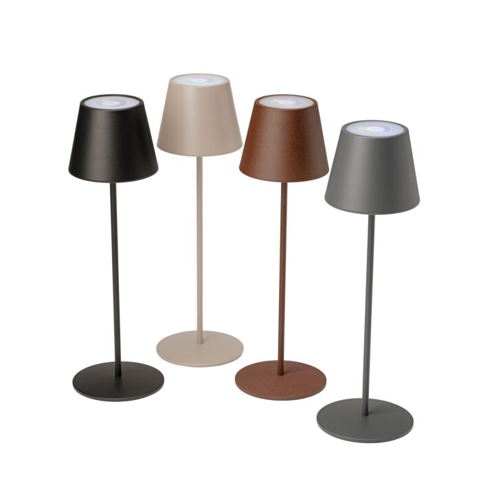 LED Tischleuchte Mia, RGB, für In- und Outdoor