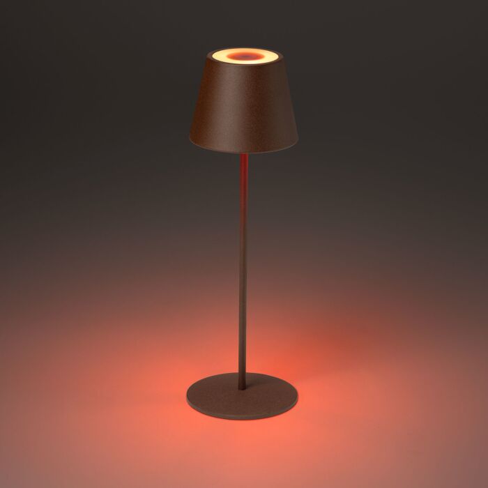 LED Tischleuchte Mia, RGB, für In- und Outdoor