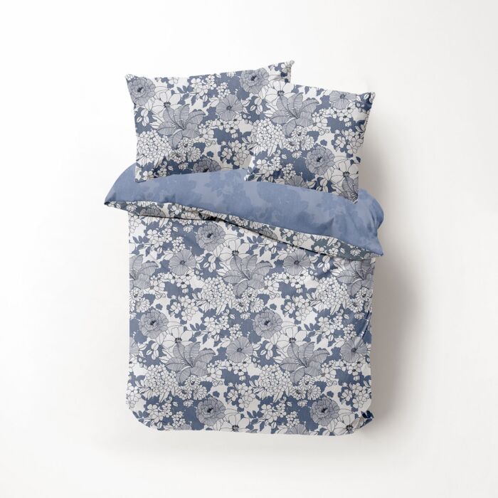 Linge de lit avec imprimé floral main product photo