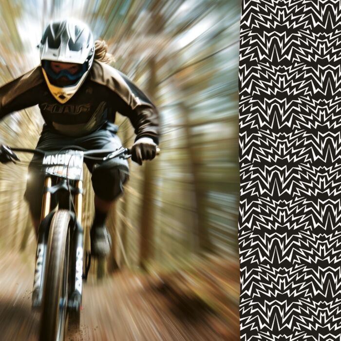Bettwäsche mit Bike-Action