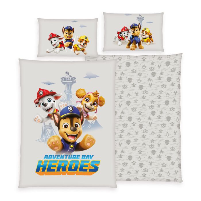 Bettwäsche Paw Patrol Helden Marshall, Chase, Rubble, Skye main product photo