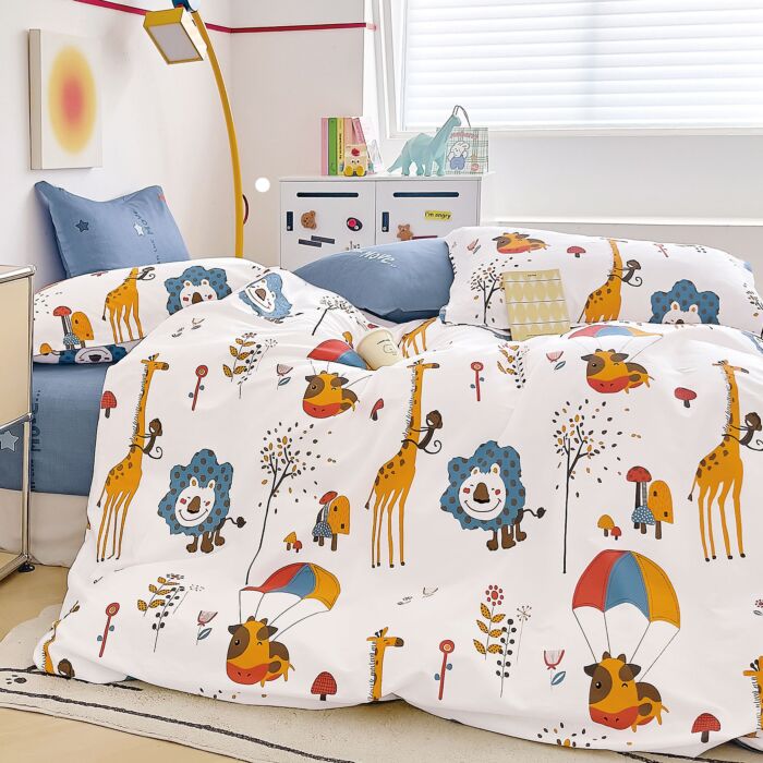 Bettwäsche mit niedlichen Tiermotiven
