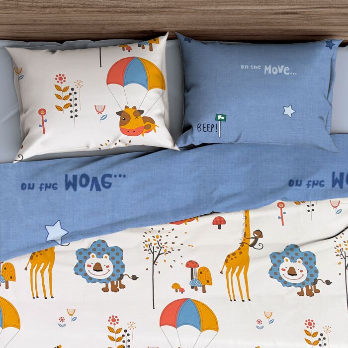 Bettwäsche mit niedlichen Tiermotiven