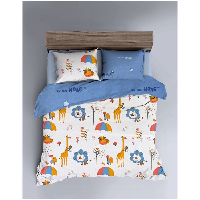 Bettwäsche mit niedlichen Tiermotiven