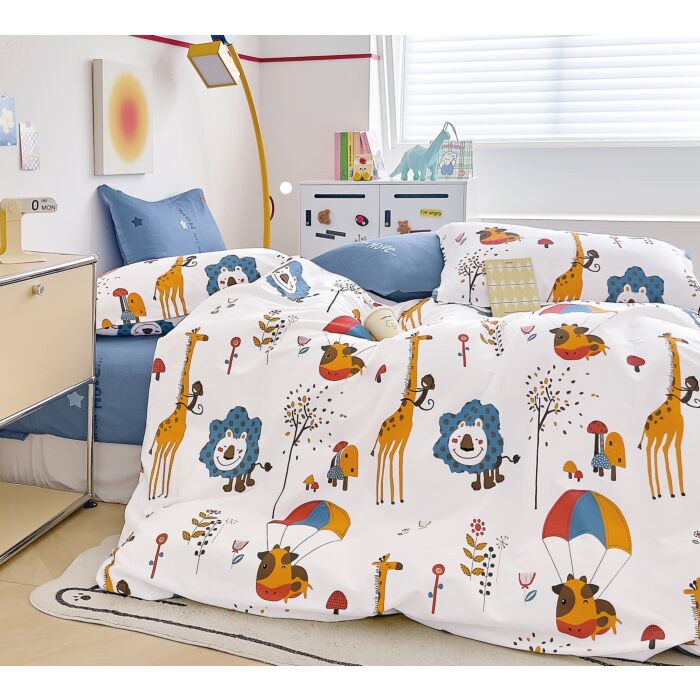 Bettwäsche mit niedlichen Tiermotiven
