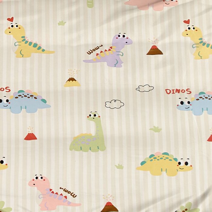 Linge de lit dinosaure pour explorateurs