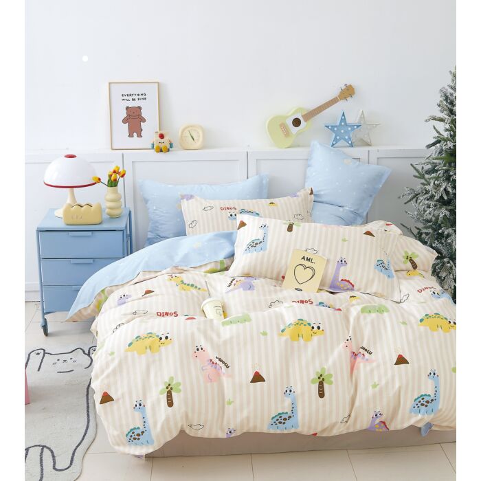 Linge de lit dinosaure pour explorateurs