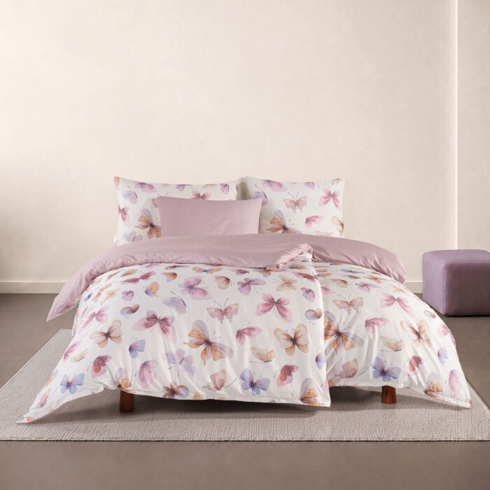 Parure de lit ESPRIT papillons