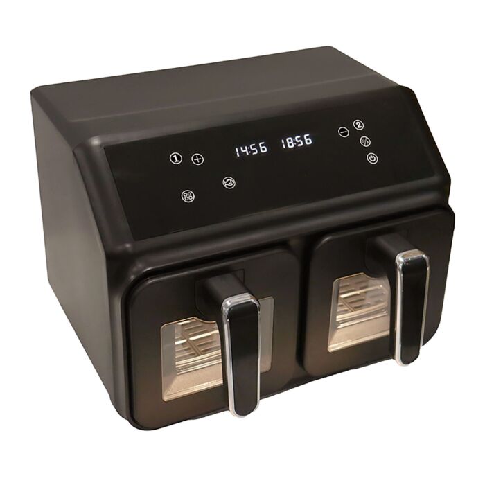 Doppel Heissluftfritteuse 4 in 1