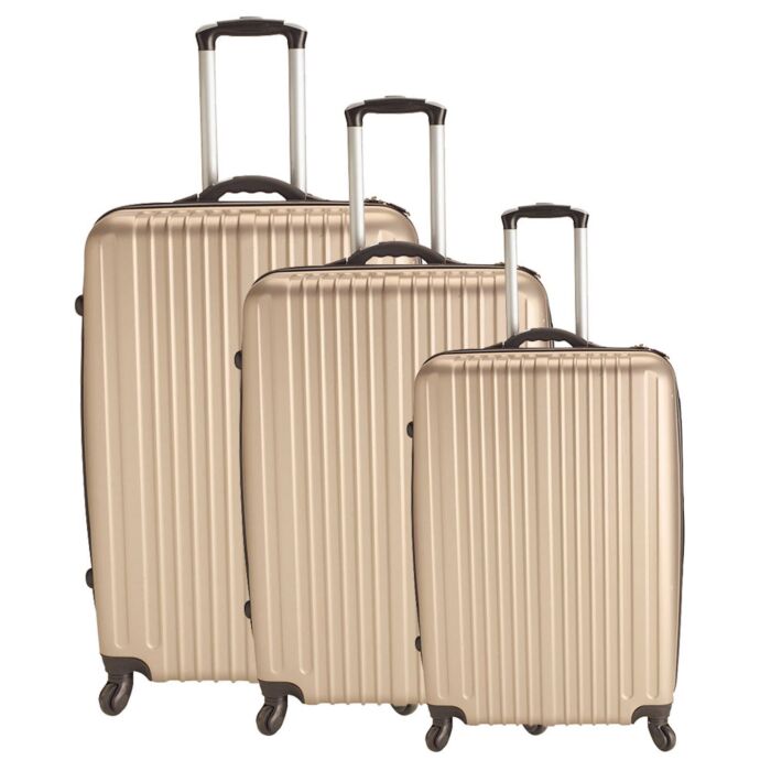 Lot de 3 valises Travel Expedition Locarno, avec balance main product photo