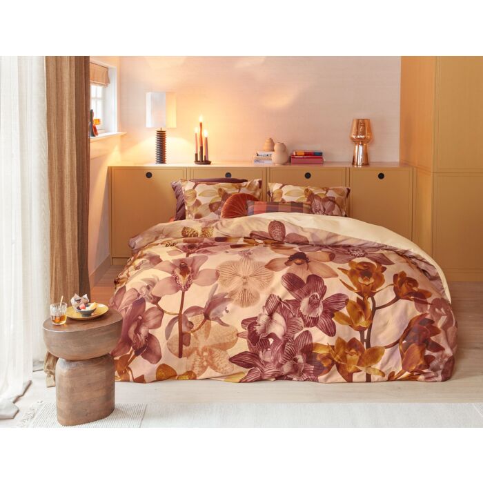 beddinghouse Bettwäsche Orchid mit Orchideenmuster – Duvetbezug – 200x210 cm