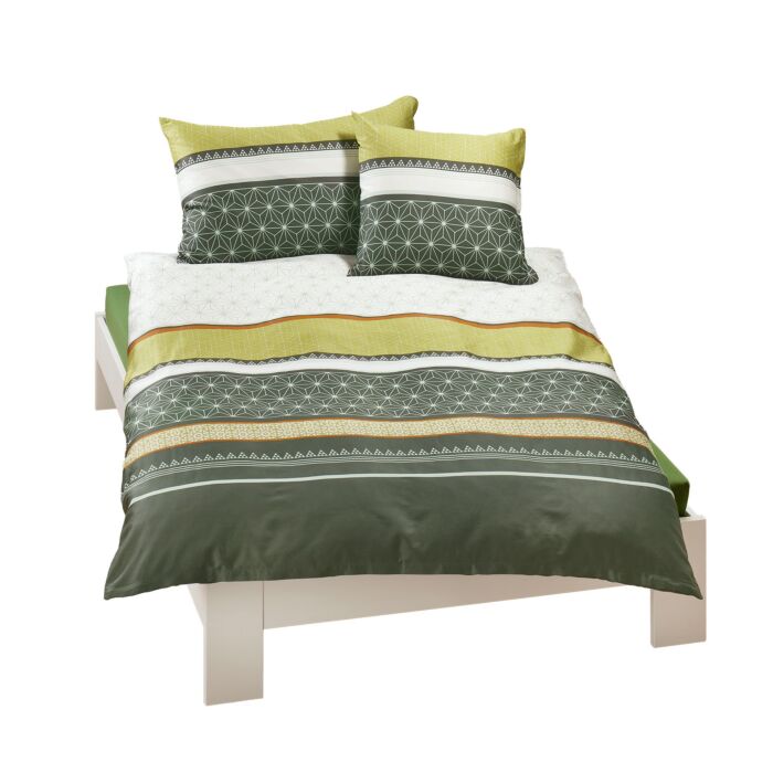 Linge de lit avec motif ethnique main product photo