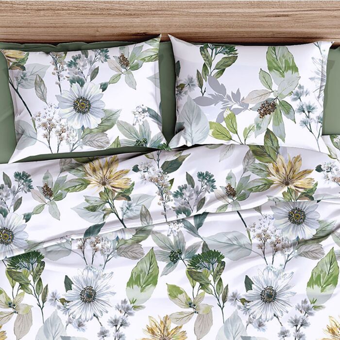 Bettwäsche mit Blumenmotiv